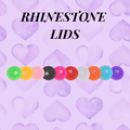RHINESTONE LIDS