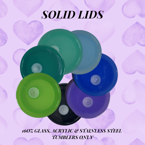 SOLID TUMBLER LIDS